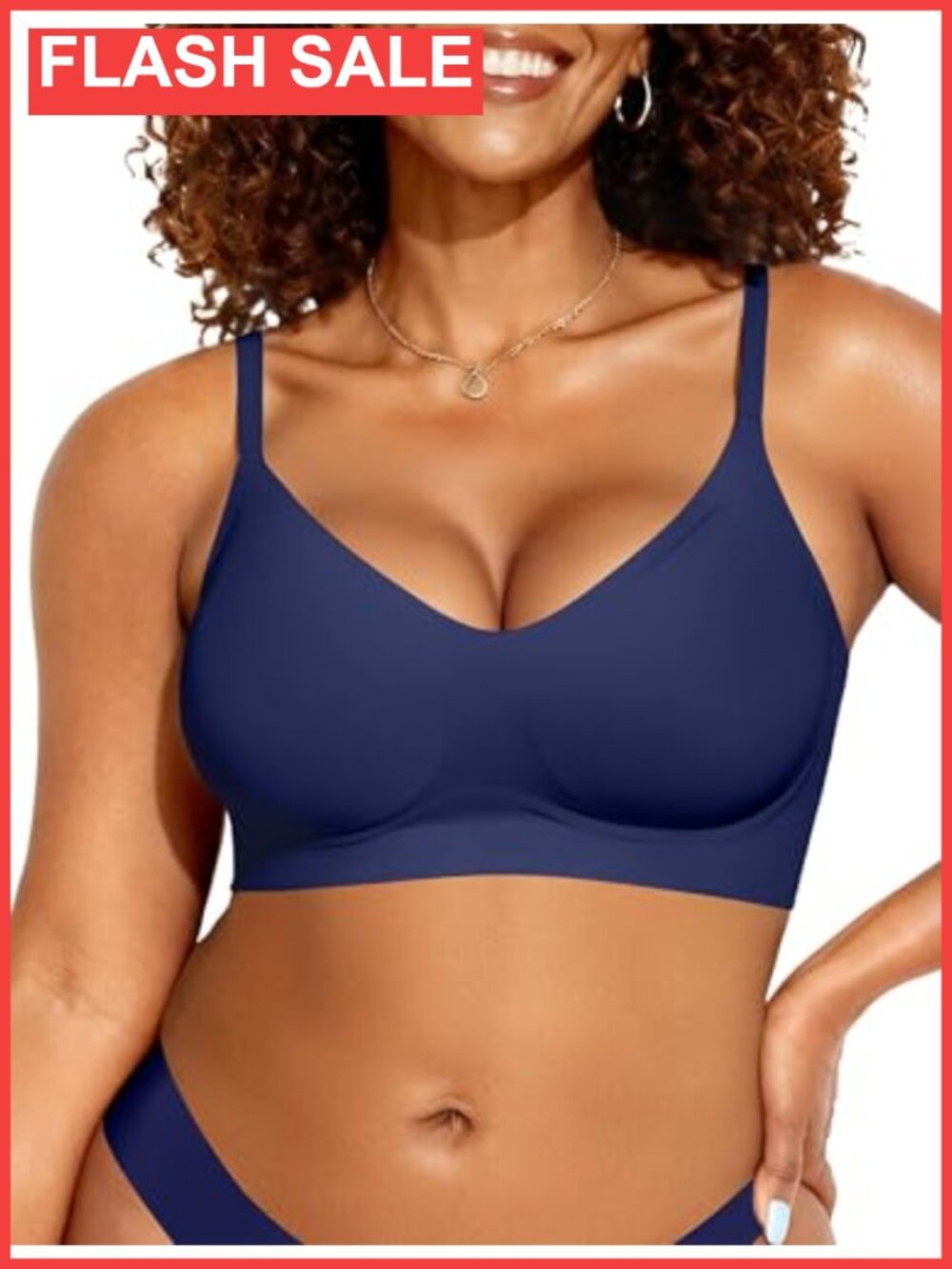 Wireless Jelly Bra Seamless Adjustable Everyday T-Shirt Bra